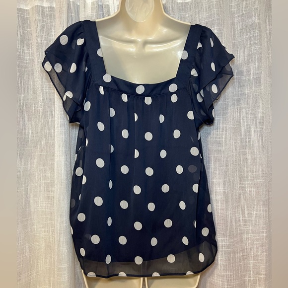 Polka dot blouse - Picture 3 of 4